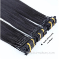 Double Drawn Pre-bonded 6d Hair Extensions Brazilian Natural Cuticle Aligned Remy Virgin 100% Human Hair